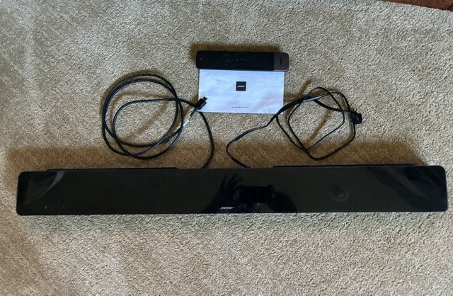 Bose Smart Soundbar 700 Black with Remote and Power Cord, Very Good