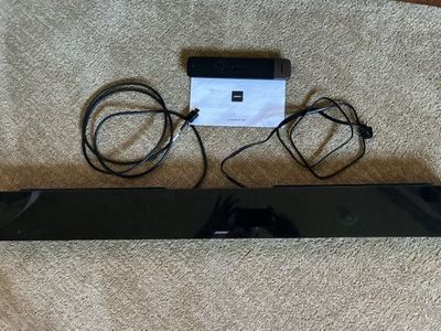 Bose Smart Soundbar 700 Black with Remote and Power Cord, Very Good