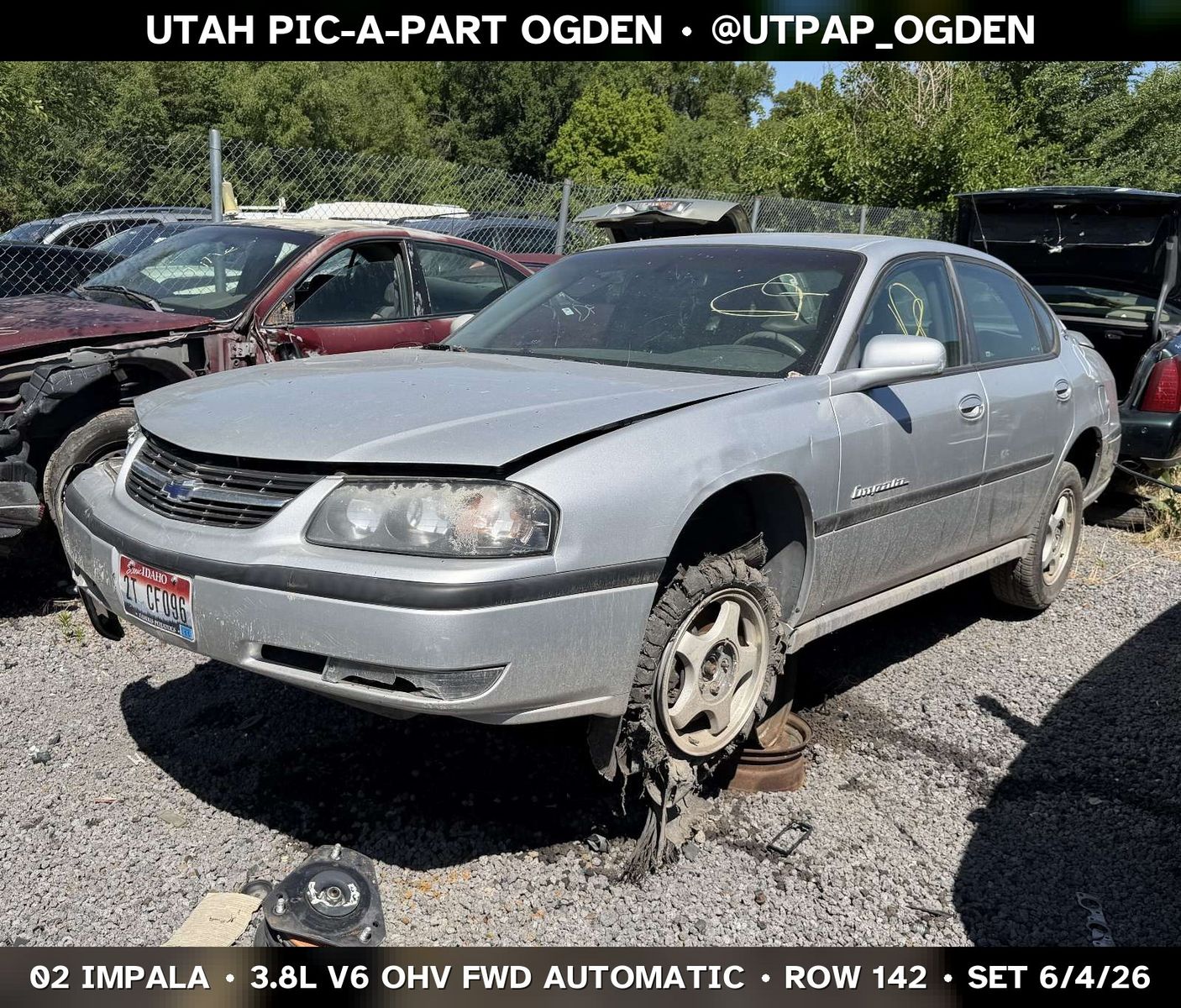 2002 Chevrolet Impala Parts - UTPAP Ogden