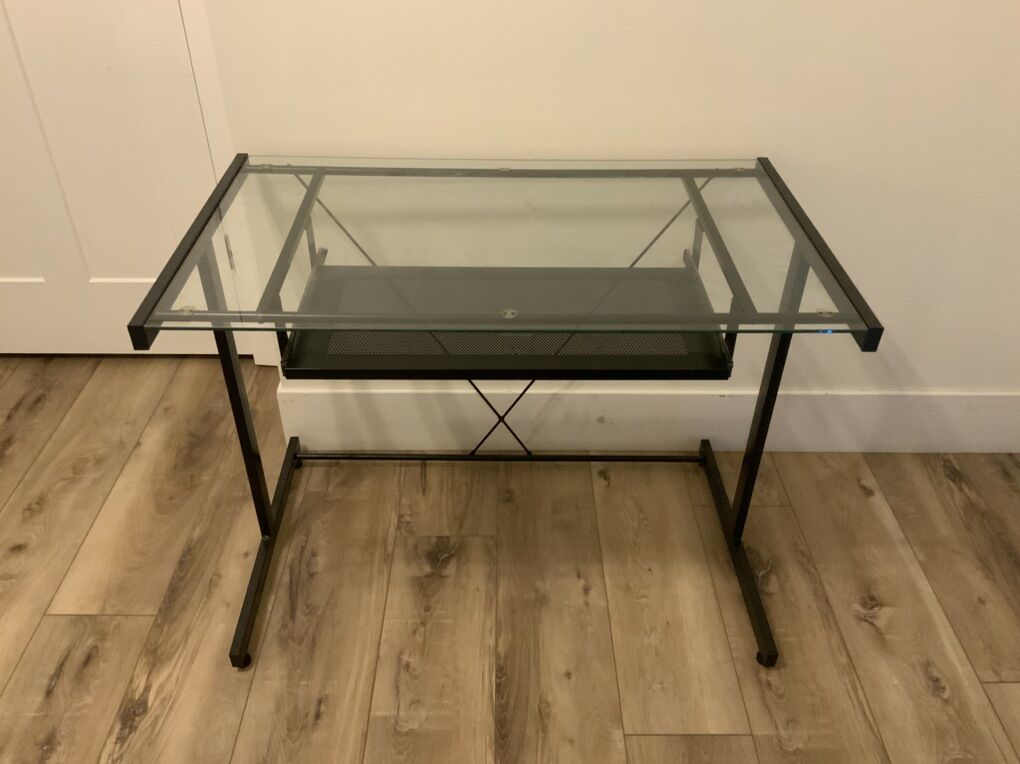 Glass Desk