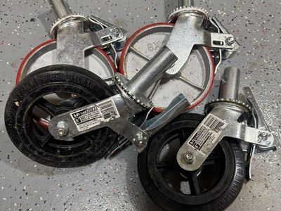 Set of 4 Scaffold Wheels