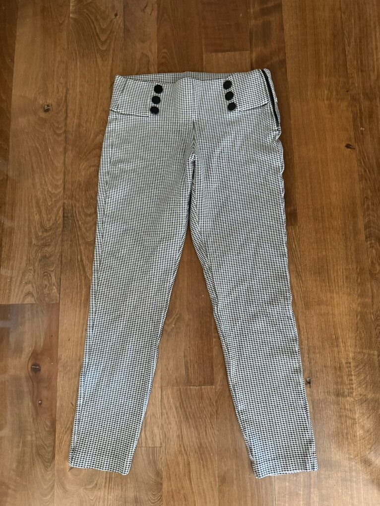 Zara Pants Size M Black/white