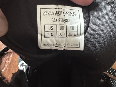 Rival Boxing Gear RSX-Genesis Boxing Shoes - US 7.0 (UK 6.0, EU 39.5)