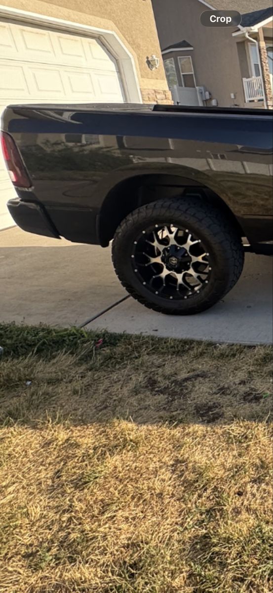 Mayhem Wheels 20x10 5x5.5/5x139.7 Black/Machined Off-Road Rims (Set of 4)