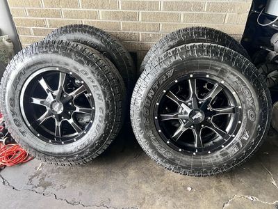 18x9 Moto Metal 6x5.5 And 6x135 On Toyo 33s