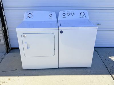 Amana washer and electric dryer