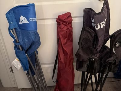 Camping Chairs – $15 Each or All 3 for $30 OBO
