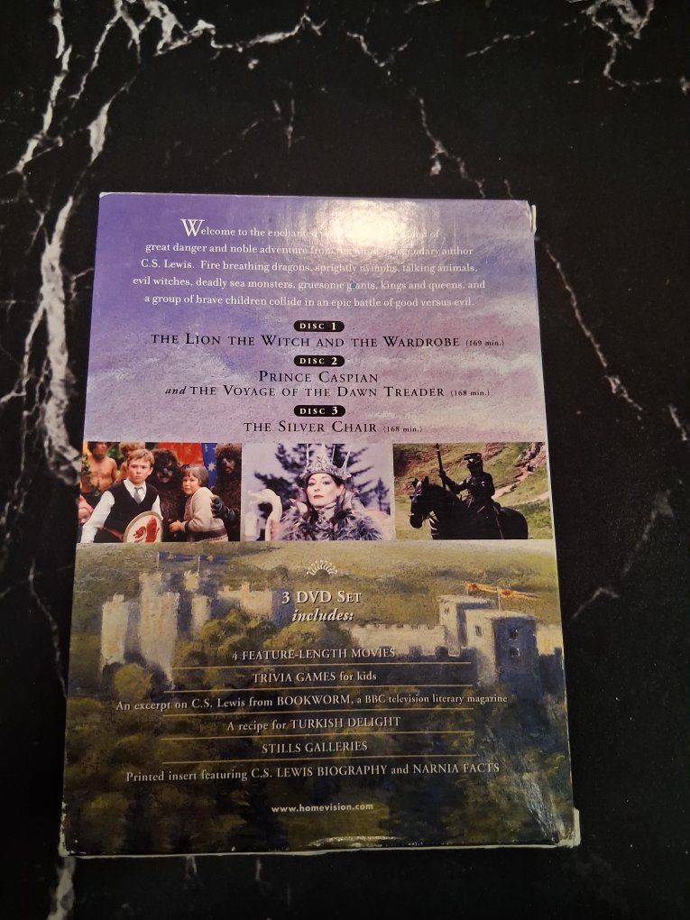 The Chronicles of Narnia BBC 3-DVD Box Set C.S. Lewis
