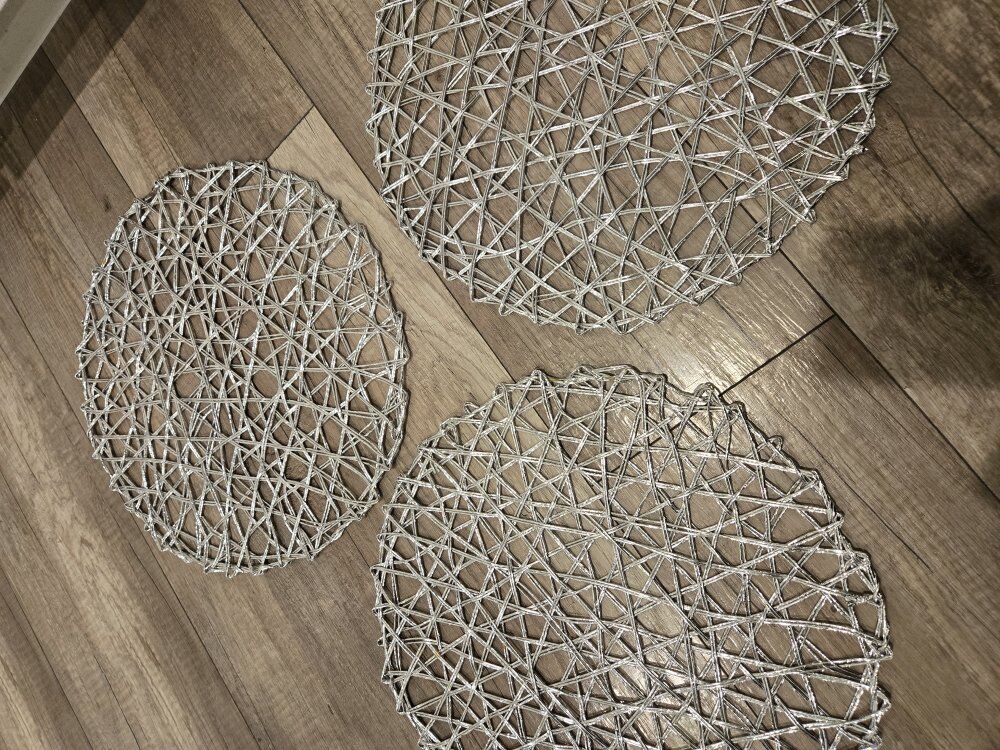Silver Placemats