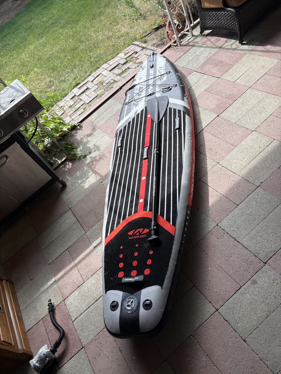 Inflatable Stand-Up Paddleboard Package – 10’6” Water Live iSUP