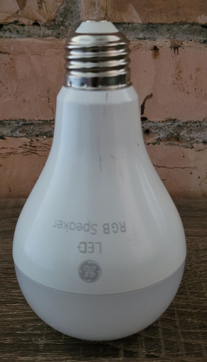 GE LED+ Bluetooth Speaker Light Bulb.