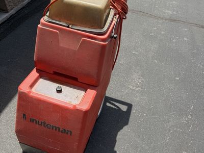 Minuteman Ambassador Junior Carpet Cleaner - Red, Industrial Grade
