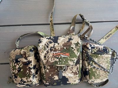 Sitka Subalpine Binocular Harness - Camo - Excellent Condition