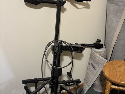 Recumbent bike rack