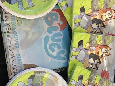 Bluey birthday items