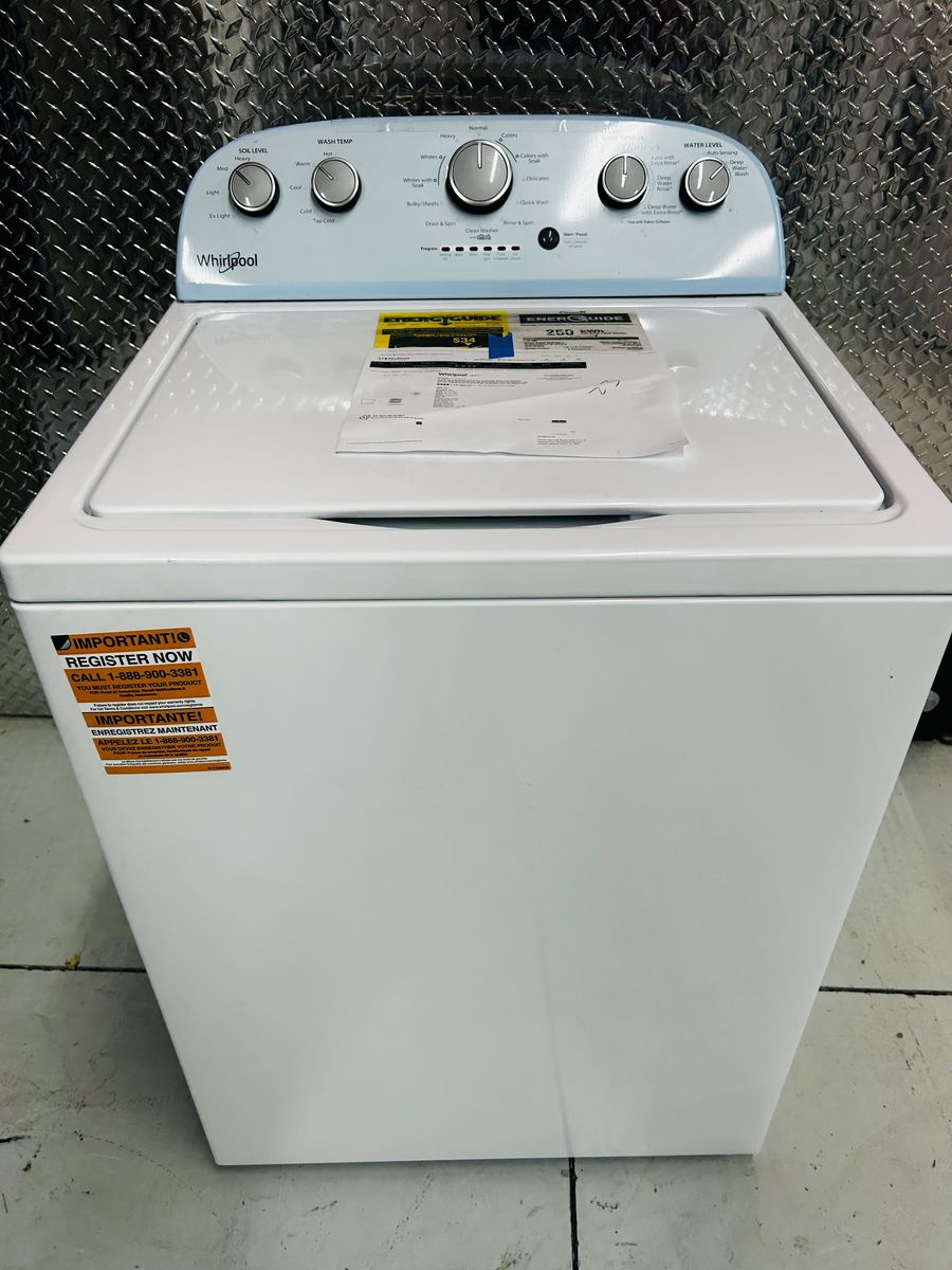 Whirlpool Top Load Washer Brand New