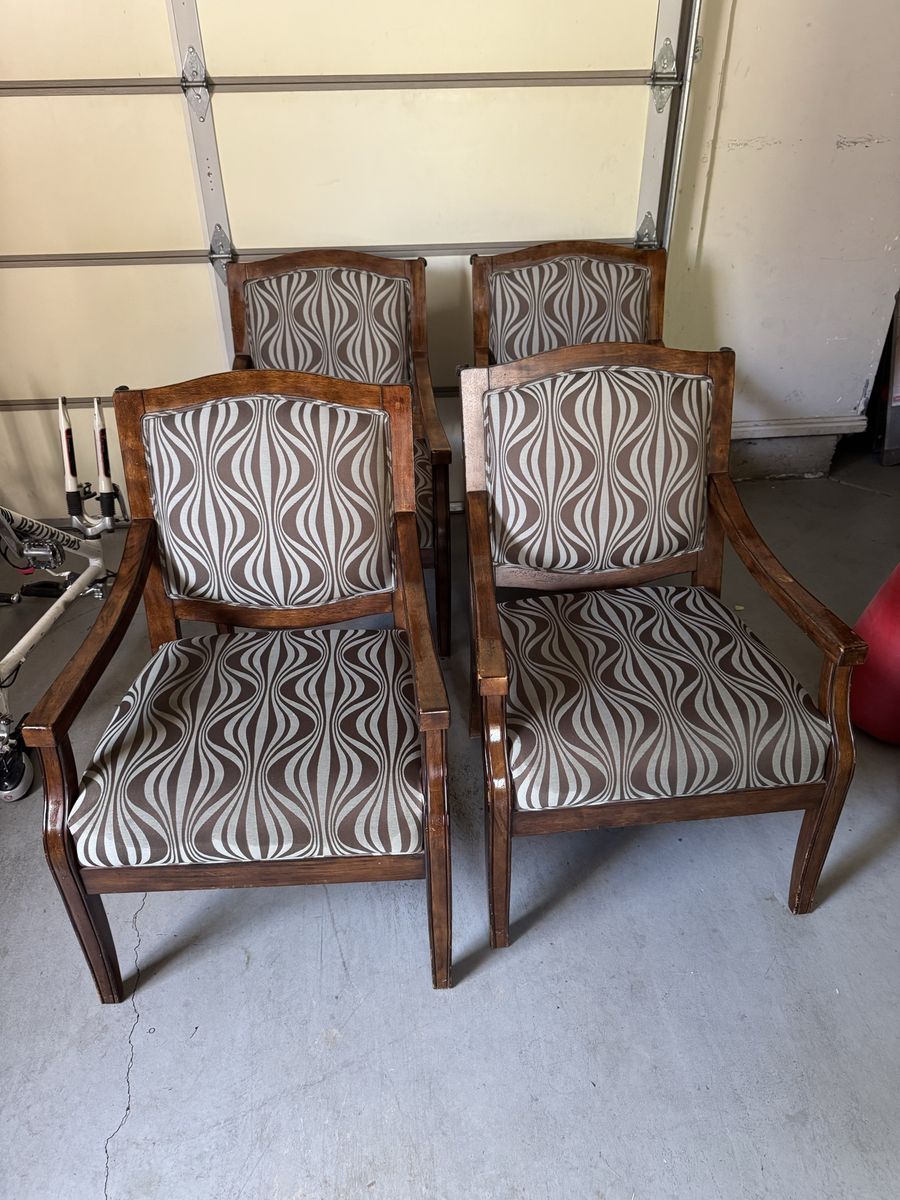 Solid Wood Large Office Chairs Formal Chairs