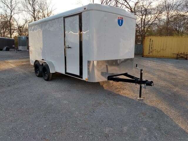 7 X 16 Interstate Victory Enclosed Cargo Trailer TANDEM AXLE