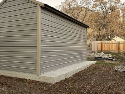 10x20 metal shed high end/heavy duty