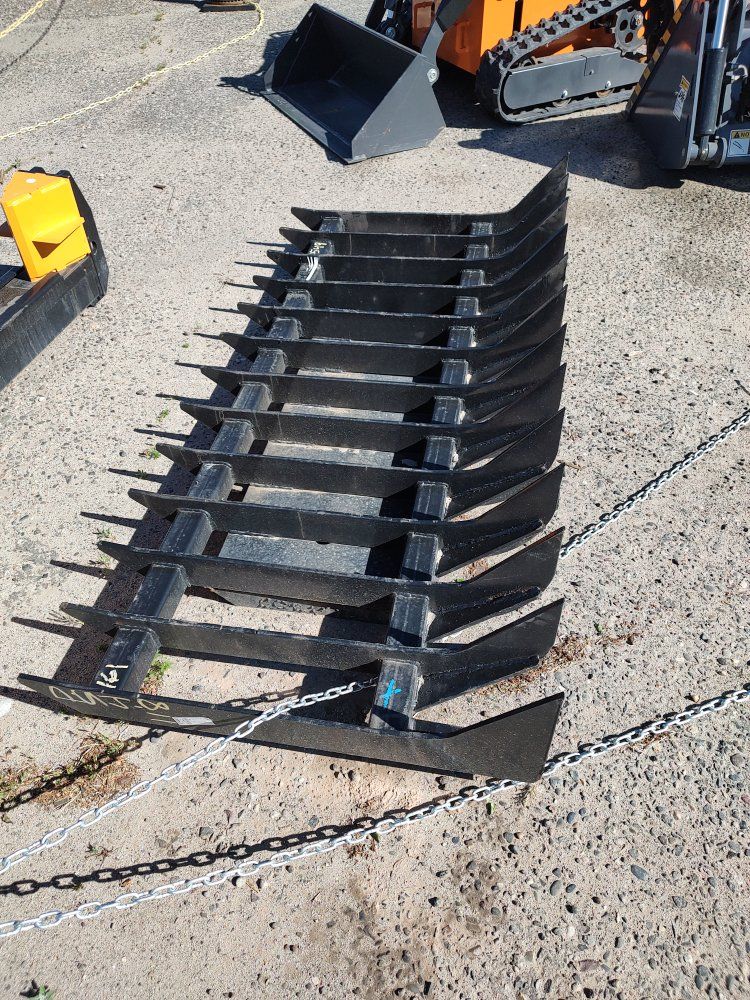 70" Skid Steer root rake