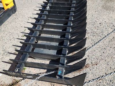 70" Skid Steer root rake