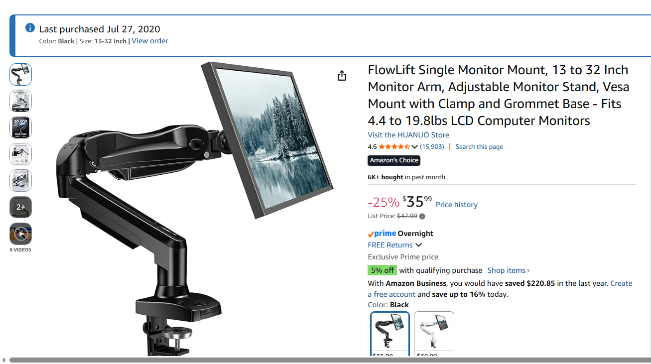 Computer monitor stands