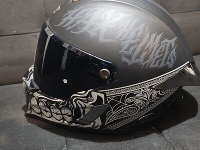 HAX Bandit full face helmet size L