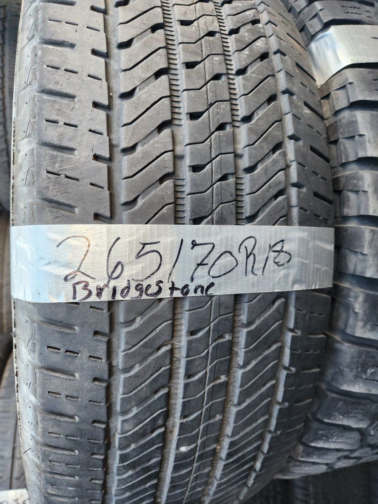 265/70r18 brigestone alenza as