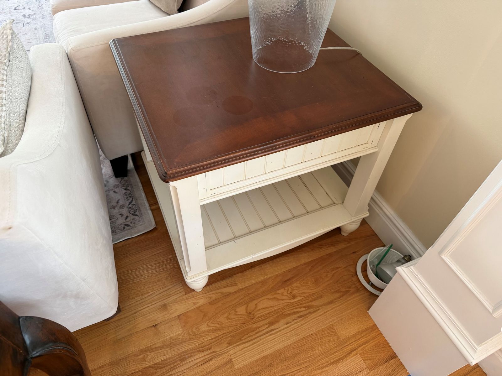 Nice wood end table