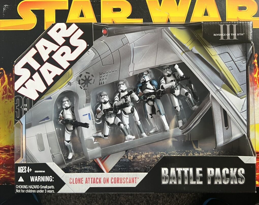 Star Wars 30th Anniversary Clone Attack on Corusc