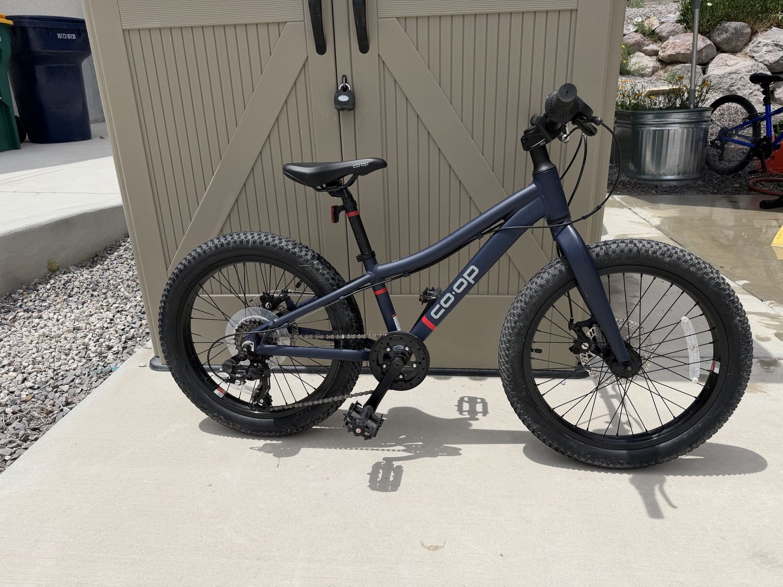 Co-op Rev 20 6 speed kids mtn bike - wider tires