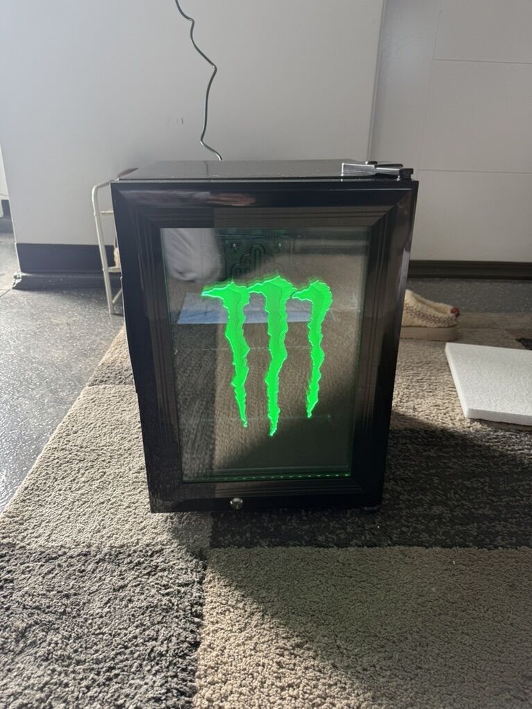 Brand New Monster Energy Fridge, Red Bull