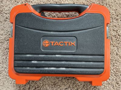 Tactix #RD4757 Ratchet Set w/ spinner Handle