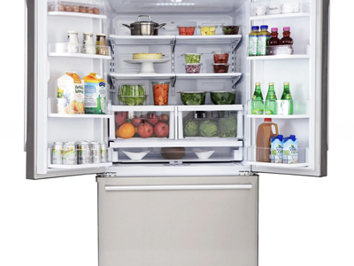 Kucht 36-Inch French Door Refrigerator in Stainless Steel - 26.1 cu. ft (K748FDS)
