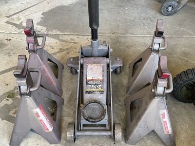 Floor. Jack with Jack stands $150 OBO