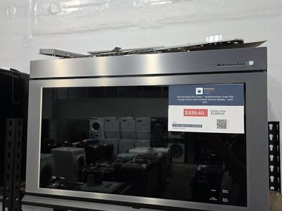KitchenAid Multifunction Over-the-Range Microwave & Air Fry Oven – Stainless Steel, Smart, Brand New
