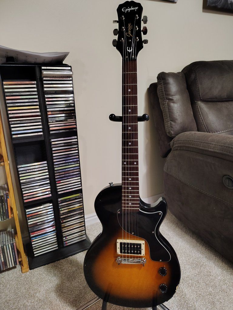 Epiphone Les Paul type junior model guitar