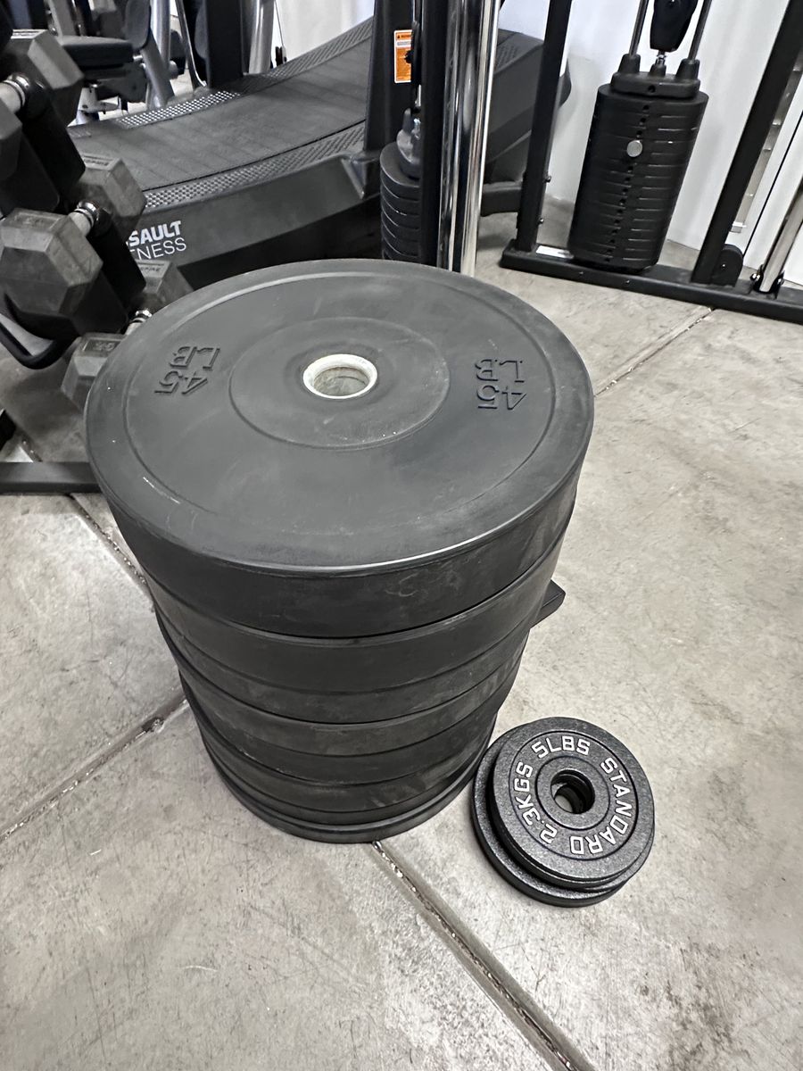 Olympic Wasatch Bumper Plates & Metal