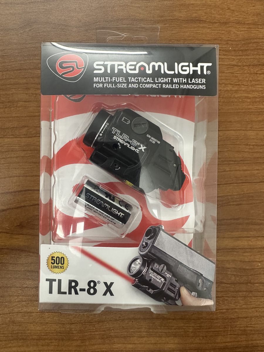 Streamlight TLR-8X Light With Laser