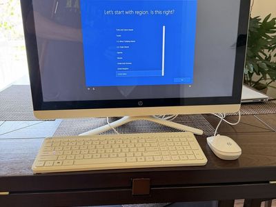 HP All-in-one Touchscreen Computer