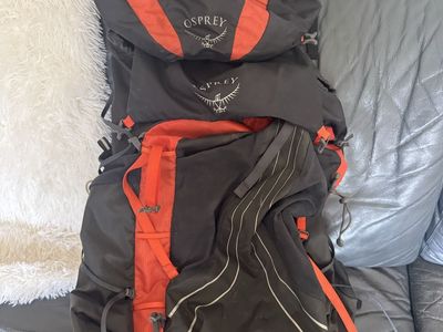 Osprey Exos 58 hiking backpack