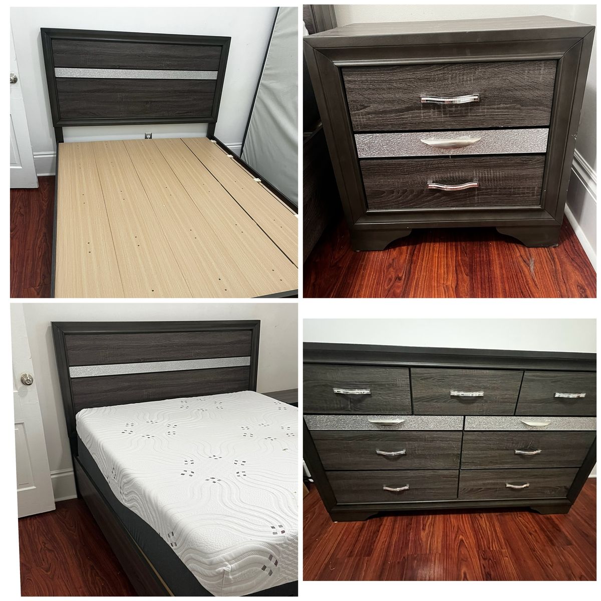 Full Queen bedroom set for sale