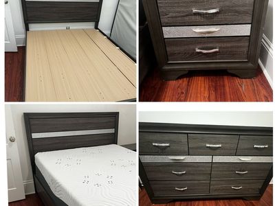 Full Queen bedroom set for sale