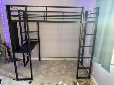 Twin Loft Bed With Desk