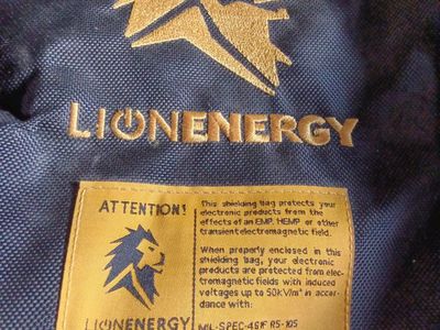 LionEnergy Electronics Shielding Bag New!