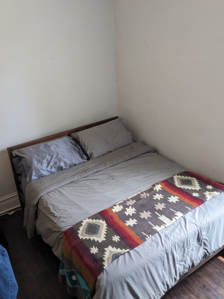 Queen Bed - Entire bed set and frame