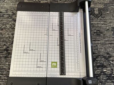 Making Memories Paper Cutter $30 cash/venmo in Draper