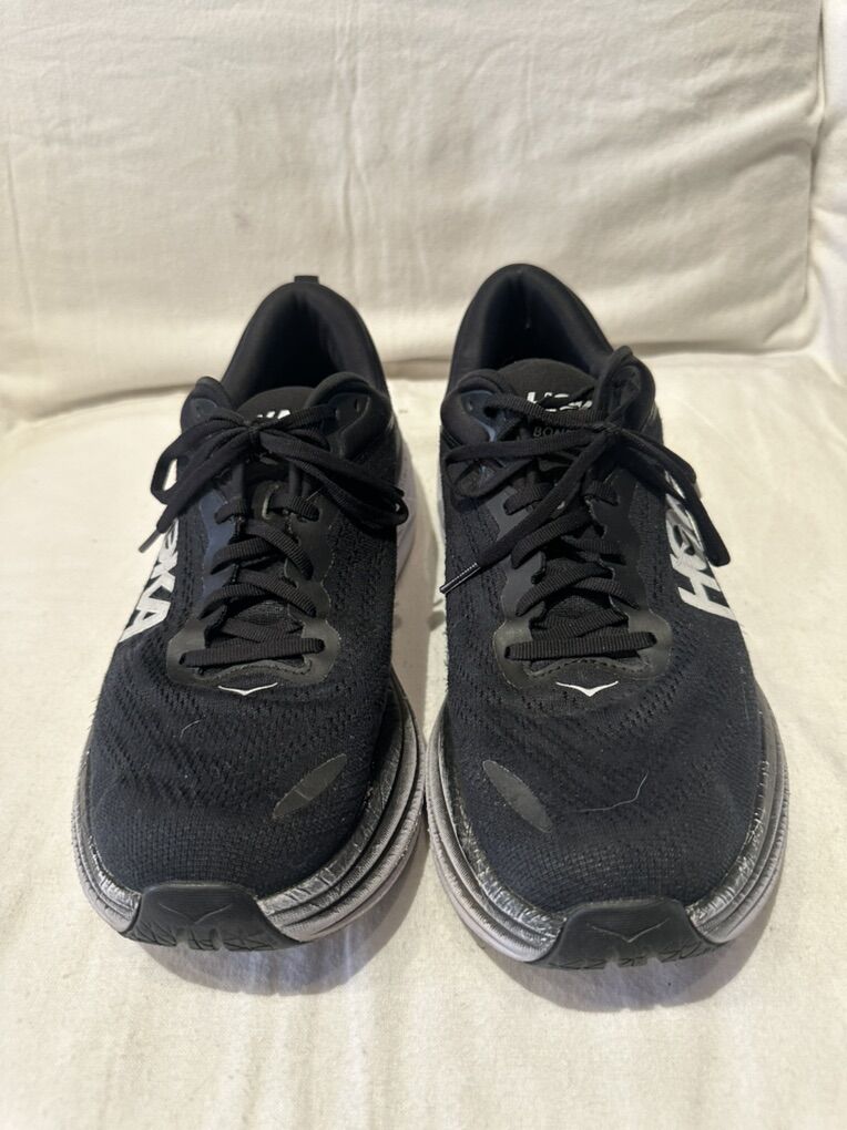 Hoka Bondi 8 men’s Black Size 12 Running Shoes