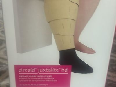 Medi Circaid Juxtalite HD Compression Wraps, Large FC, Short 28cm, Beige