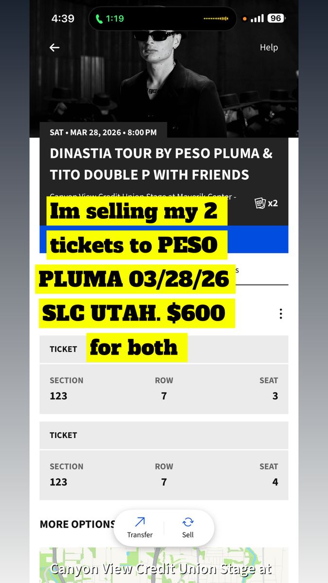 Peso Pluma 03/28/2026